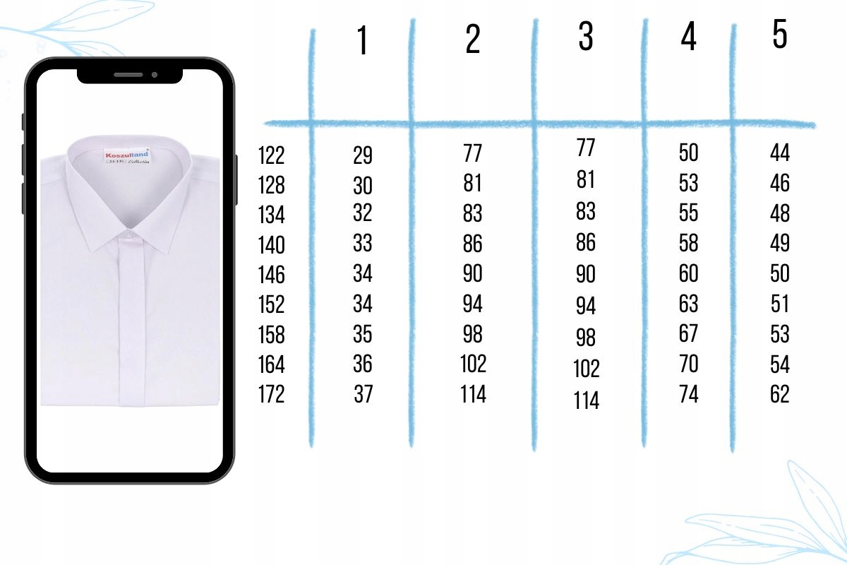 BIAŁA ELEGANCKA KOSZULA WIZYTOWA CHŁOPIĘCA DLA CHŁOPCA DŁUGI RĘKAW 128 Rozmiar (new) 128