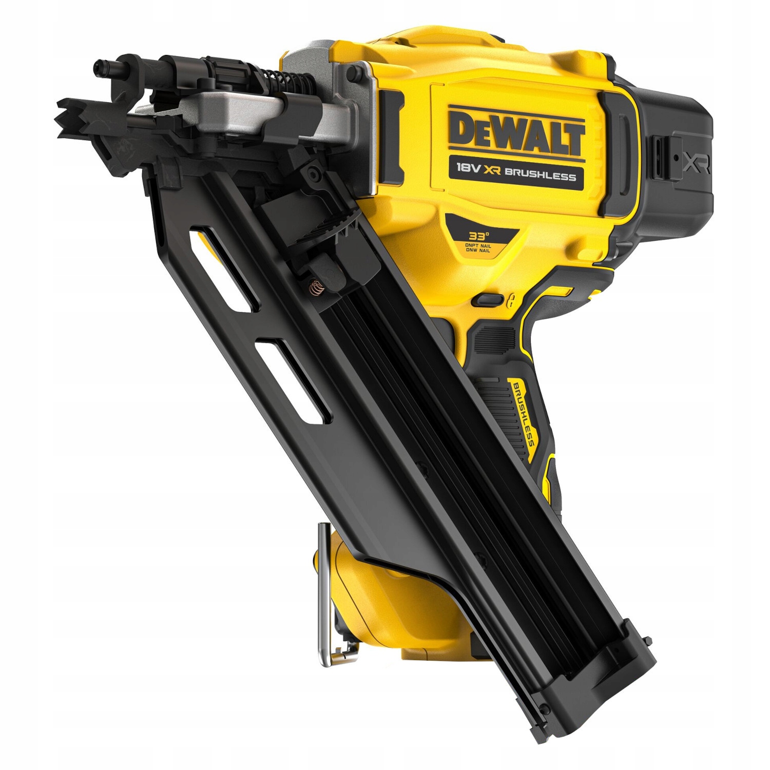 DeWALT Gwoździarka akumulatorowa bezszczotkowa 18V 2-biegowa body DCN930N