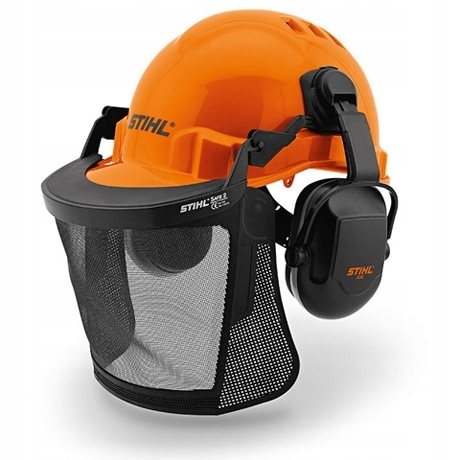 Kask ochronny Stihl Function Basic z siatką i nausznikami dla drwala