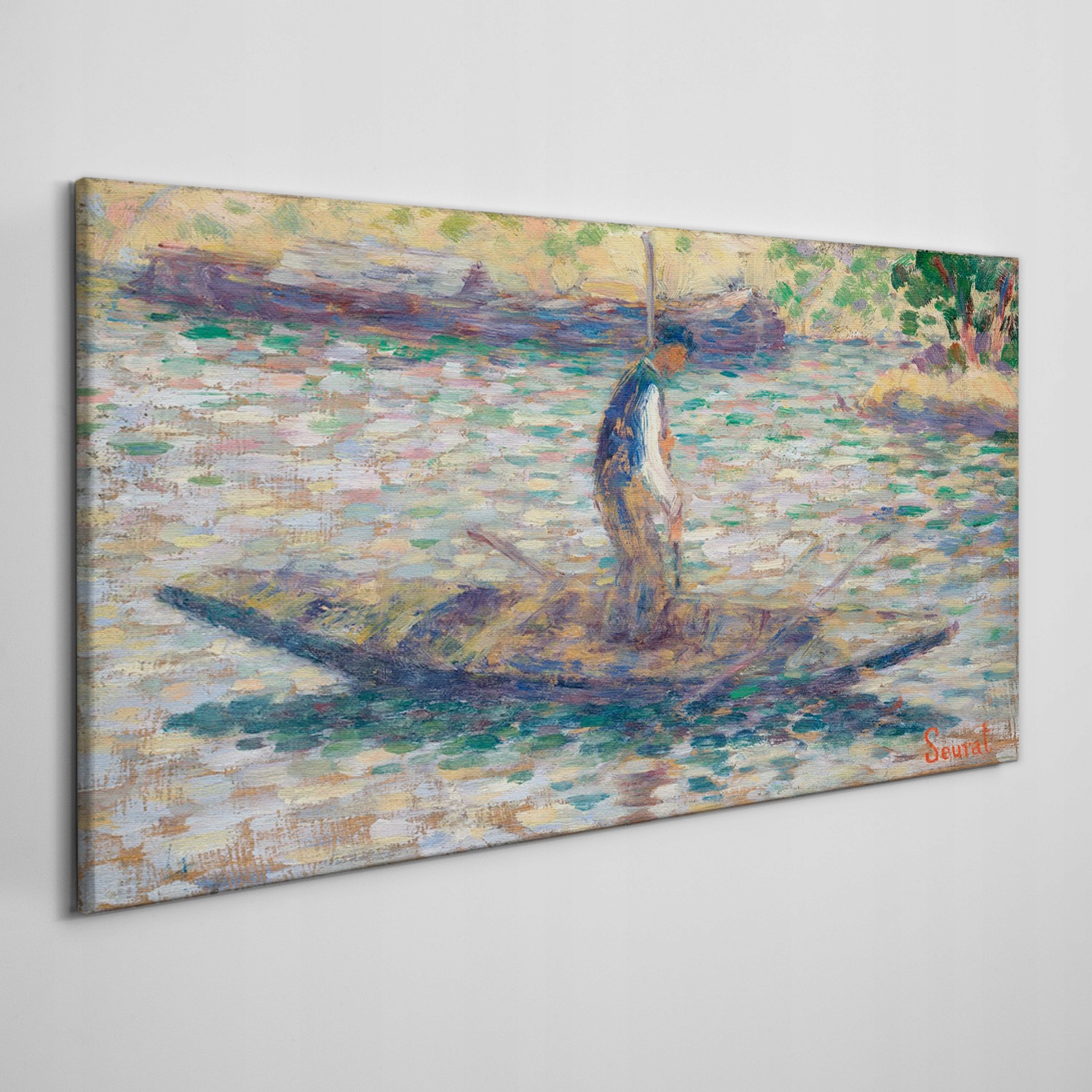 

Ścienny fotoobraz na płótnie Rybak Seurat 140x70