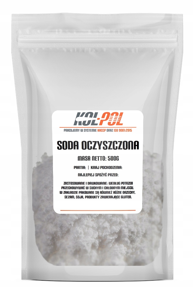 

Soda Oczyszczona 500g Spożywcza wodorowęglan sodu