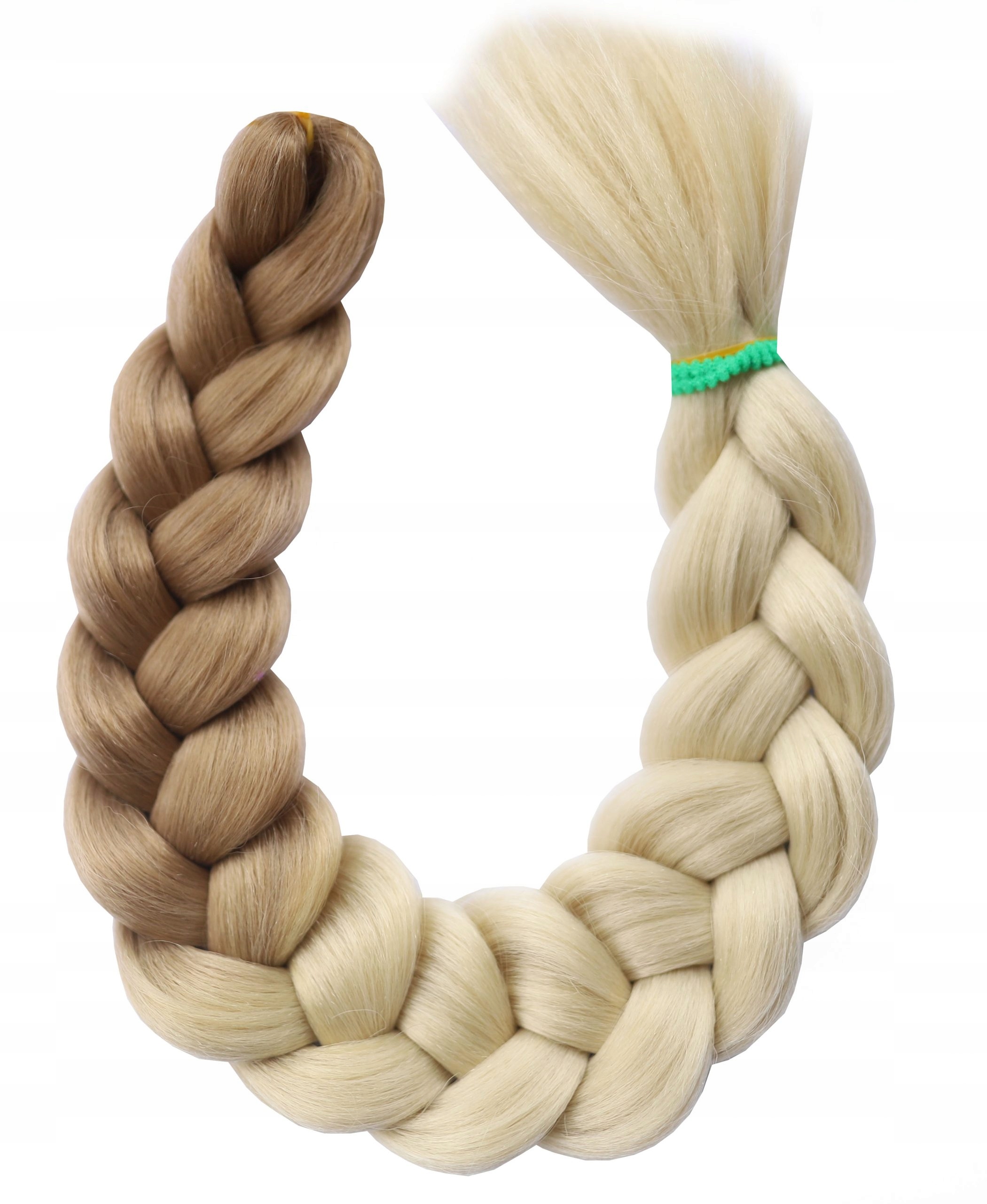 Włosy syntetyczne warkoczyki natury ombre AS105