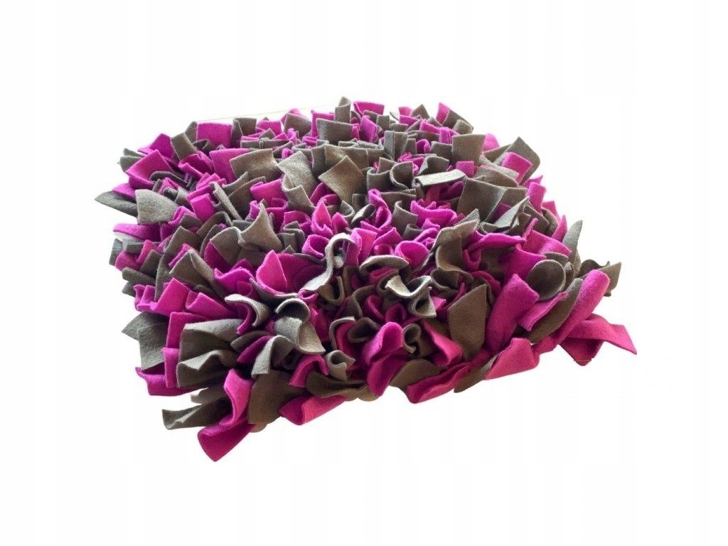 Levně Čmuchací kobereček fialovo-šedý velikost 30 x 30 cm