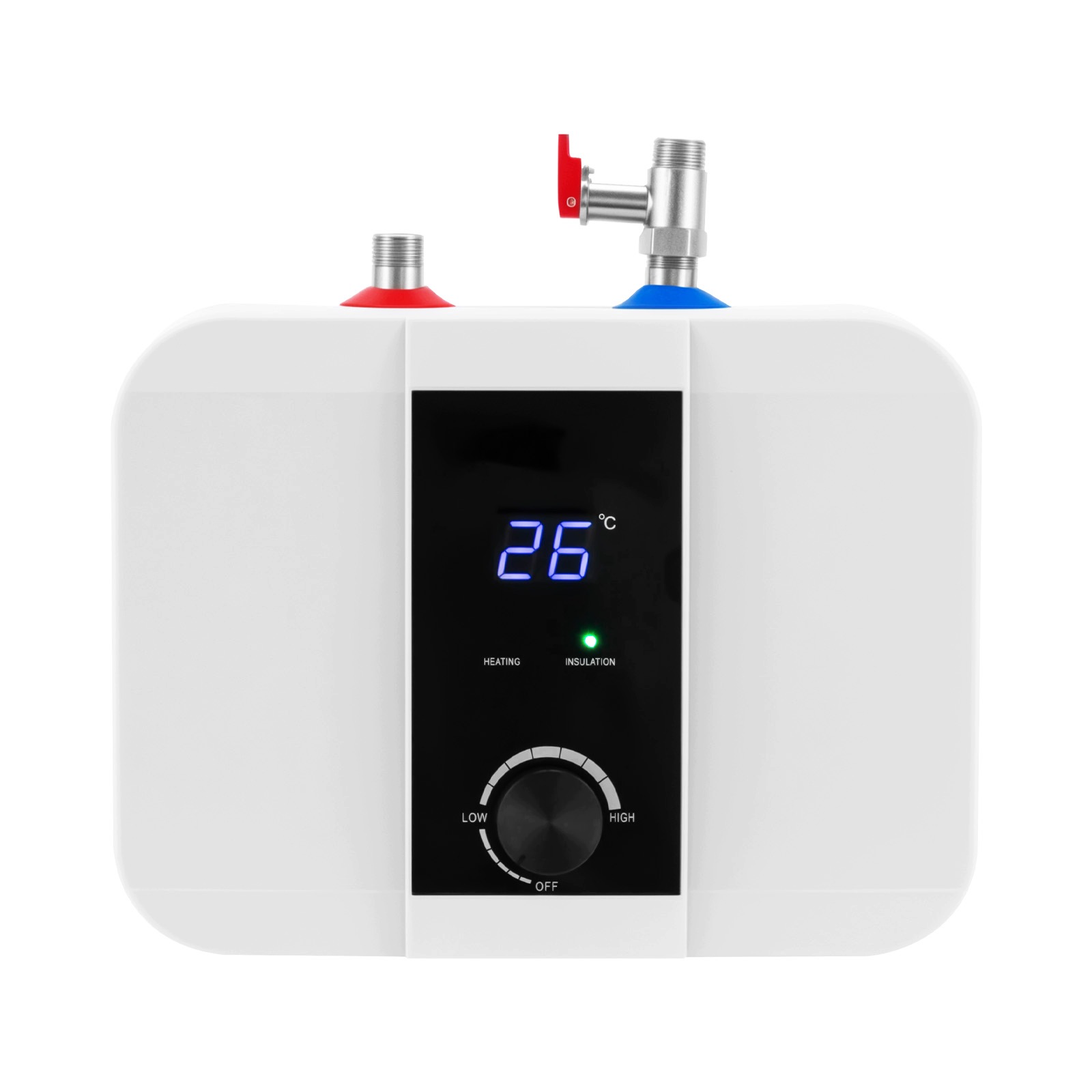 1500W 6L Mini Elektrický Zásobníkový Ohřívač Vody 33*23*24CM Do Kuchyně Bílý