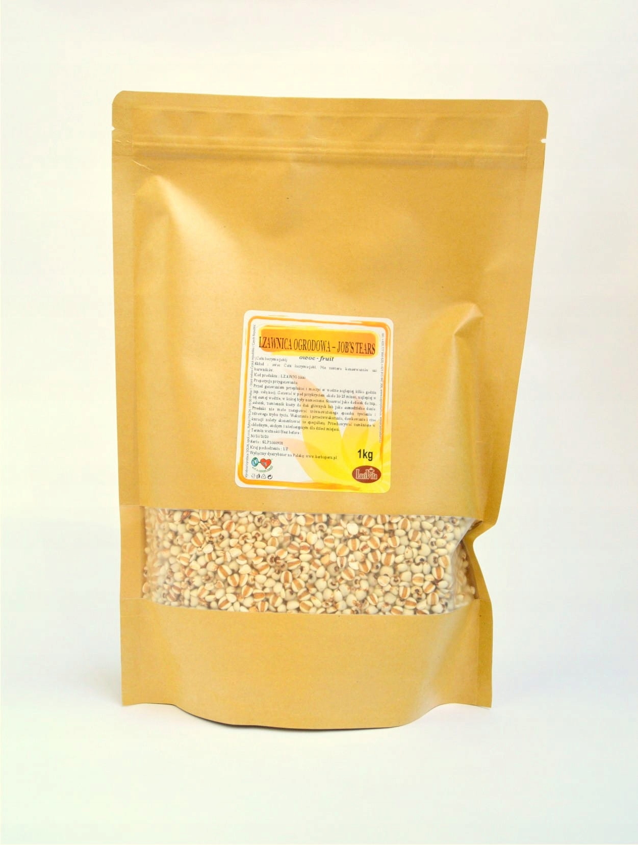 

Łzawnica Ogrodowa (łzawica, Łzy Hioba) -owoc -1kg