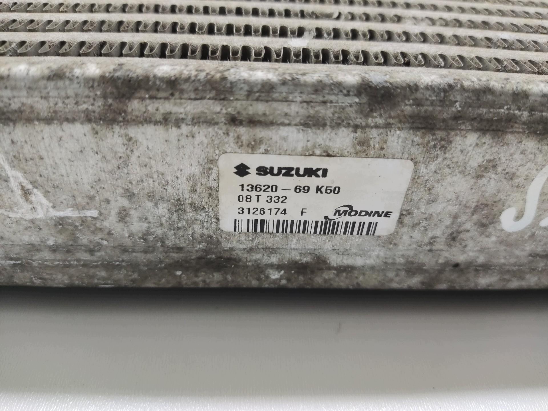 intercooler radiator SUZUKI SX4 1.6 DDIS 2006-2009 13620-69K50