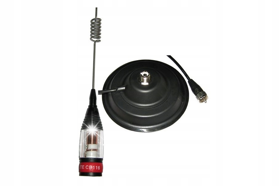 АНТЕННА CB SUNKER CB116 СТЕКЛЯННАЯ КАТУШКА, МАГНИТ АО2