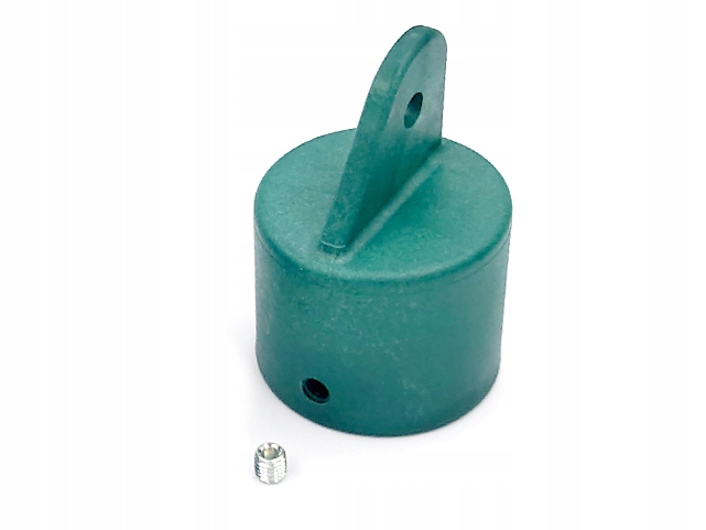 

Nasadka słupka podporowego fi 42,4 mm zielona