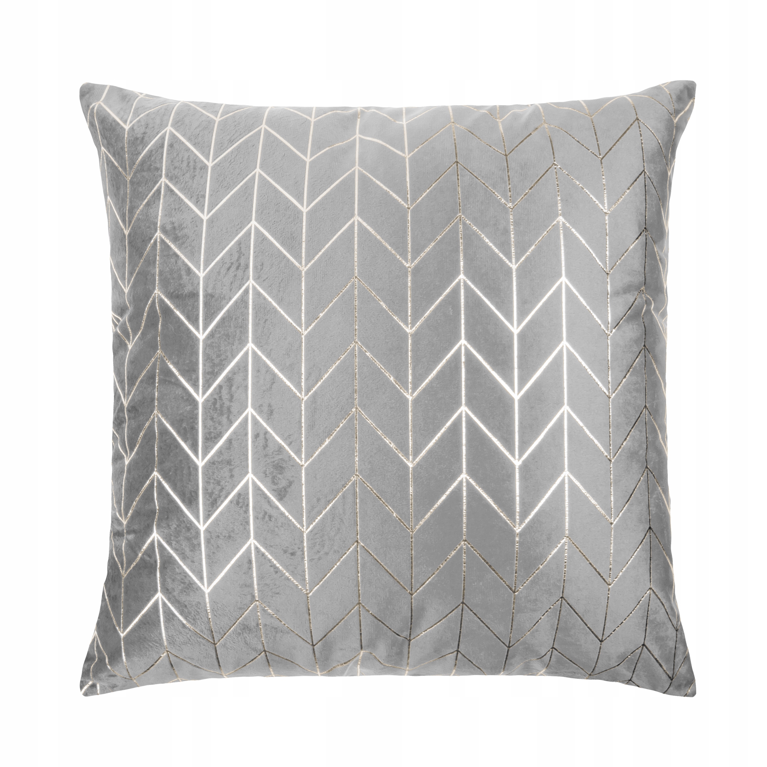 

Szara Jasna Miękka Poszewka Na Poduszkę 45X45 Nord