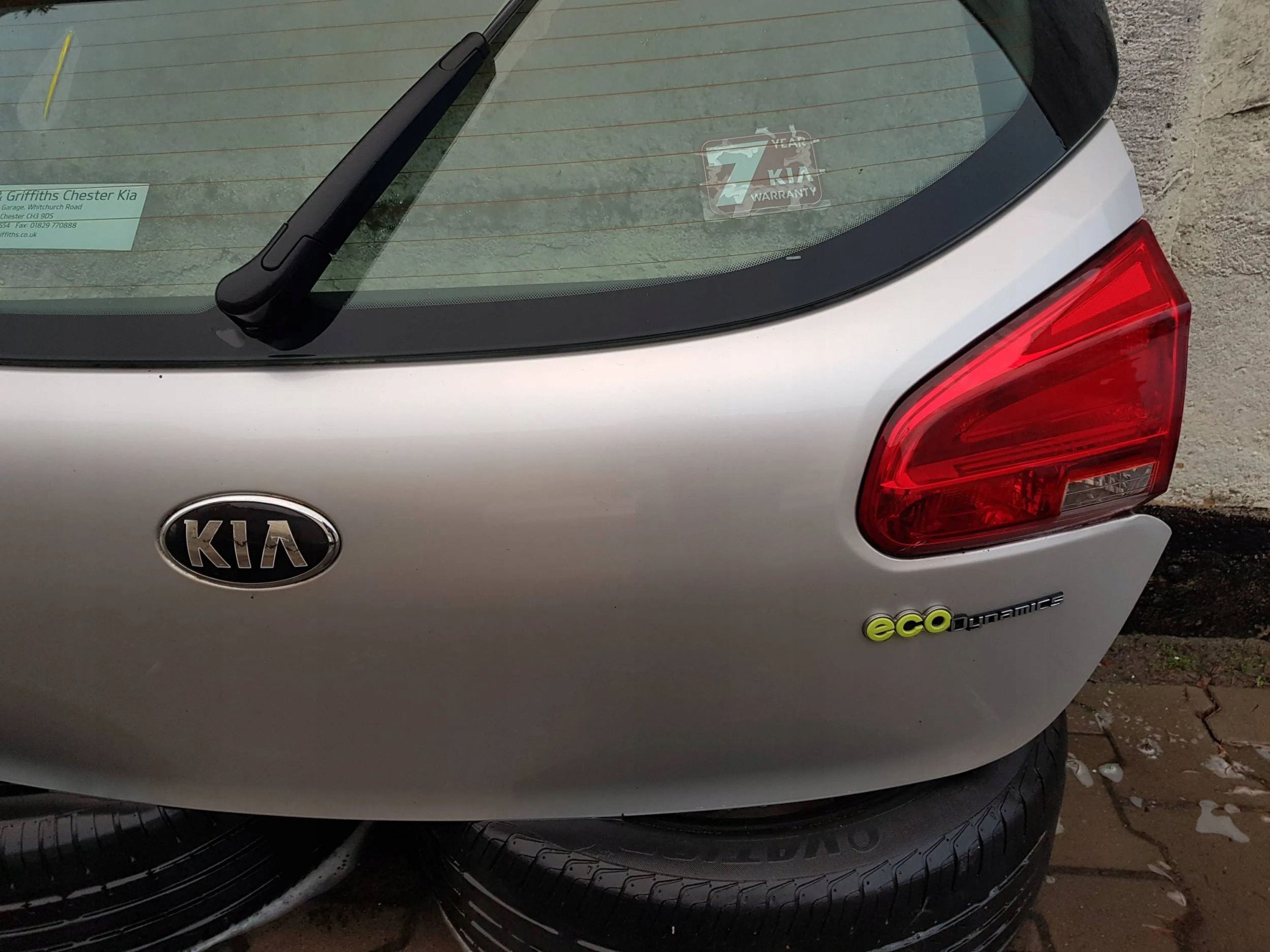 KIA CEED II HB boot door rear + window 9S 2012
