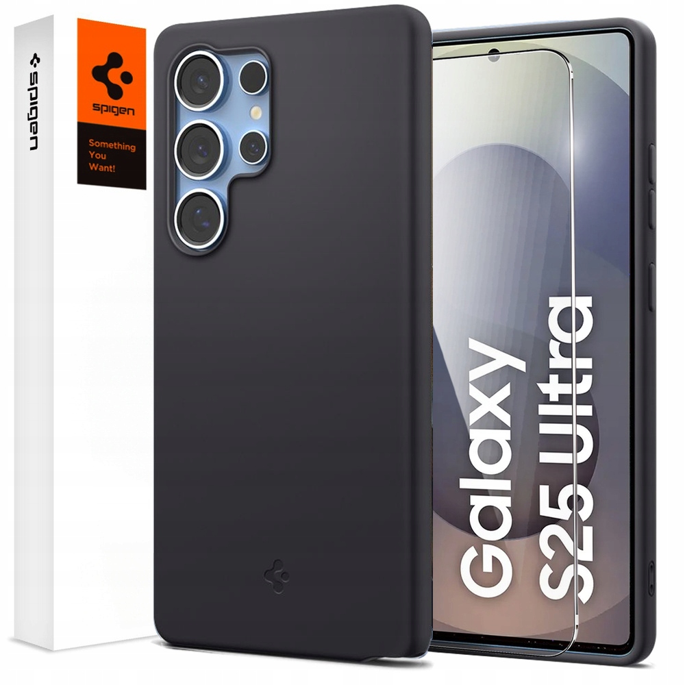 Silikonový Pouzdro Spigen pro Galaxy S25 Ultra, pouzdro na MagSafe Sklo