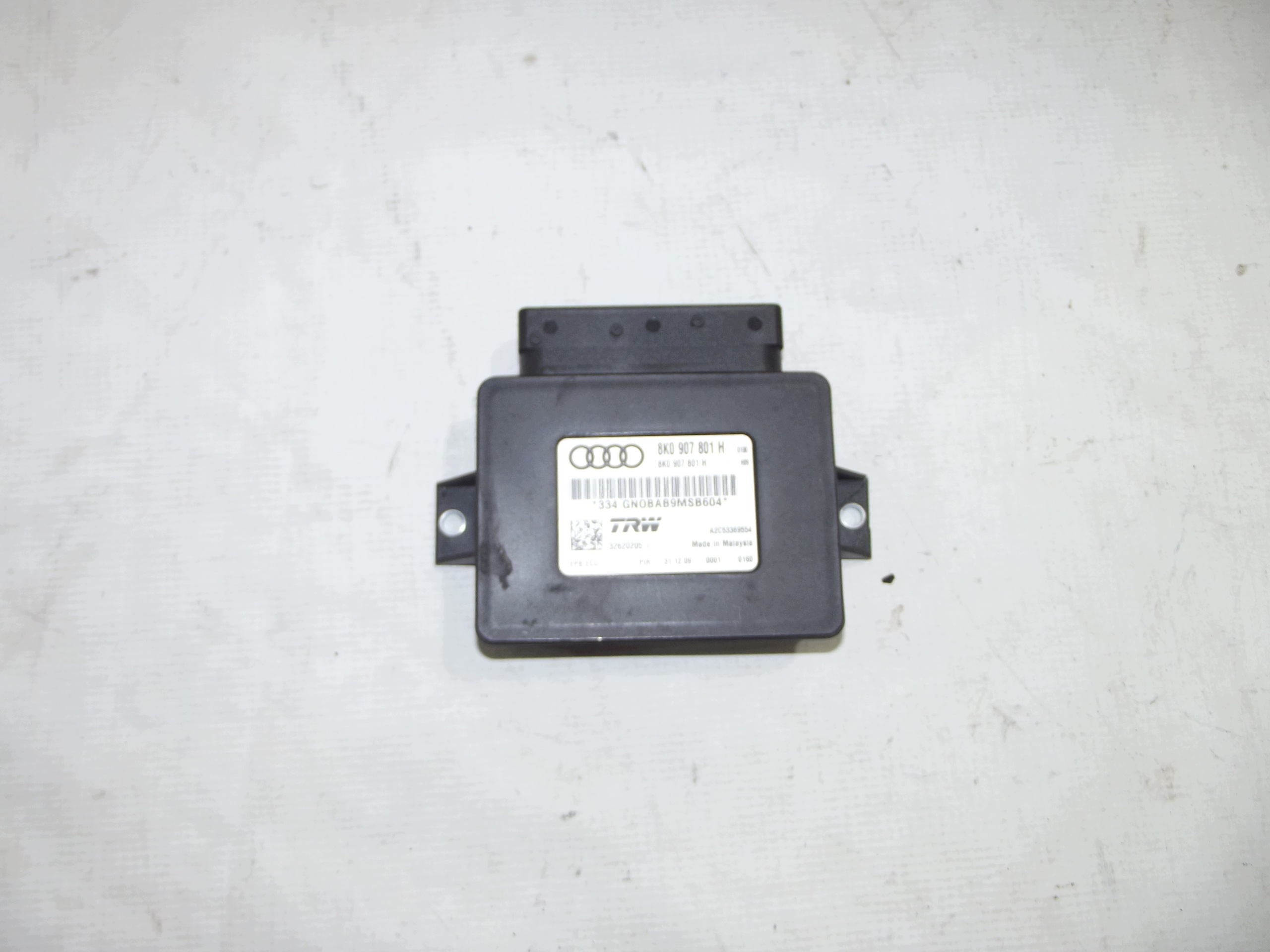 Audi A4 B8, A5 8T, Q5 8R module control unit electric brake 8K0907801H