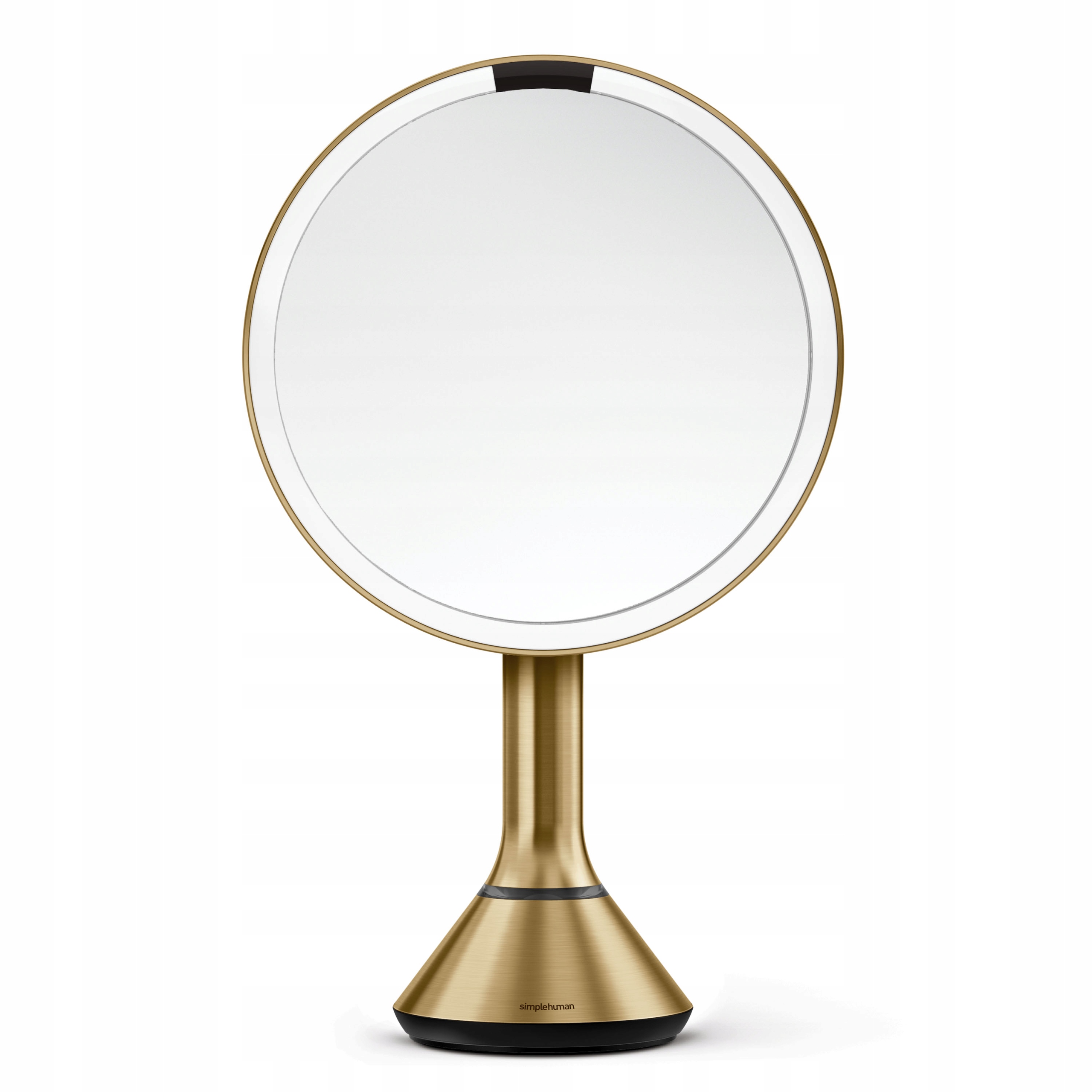 Simplehuman – Zrcadlo Se Senzorem A Regulací Světla – Mosaz