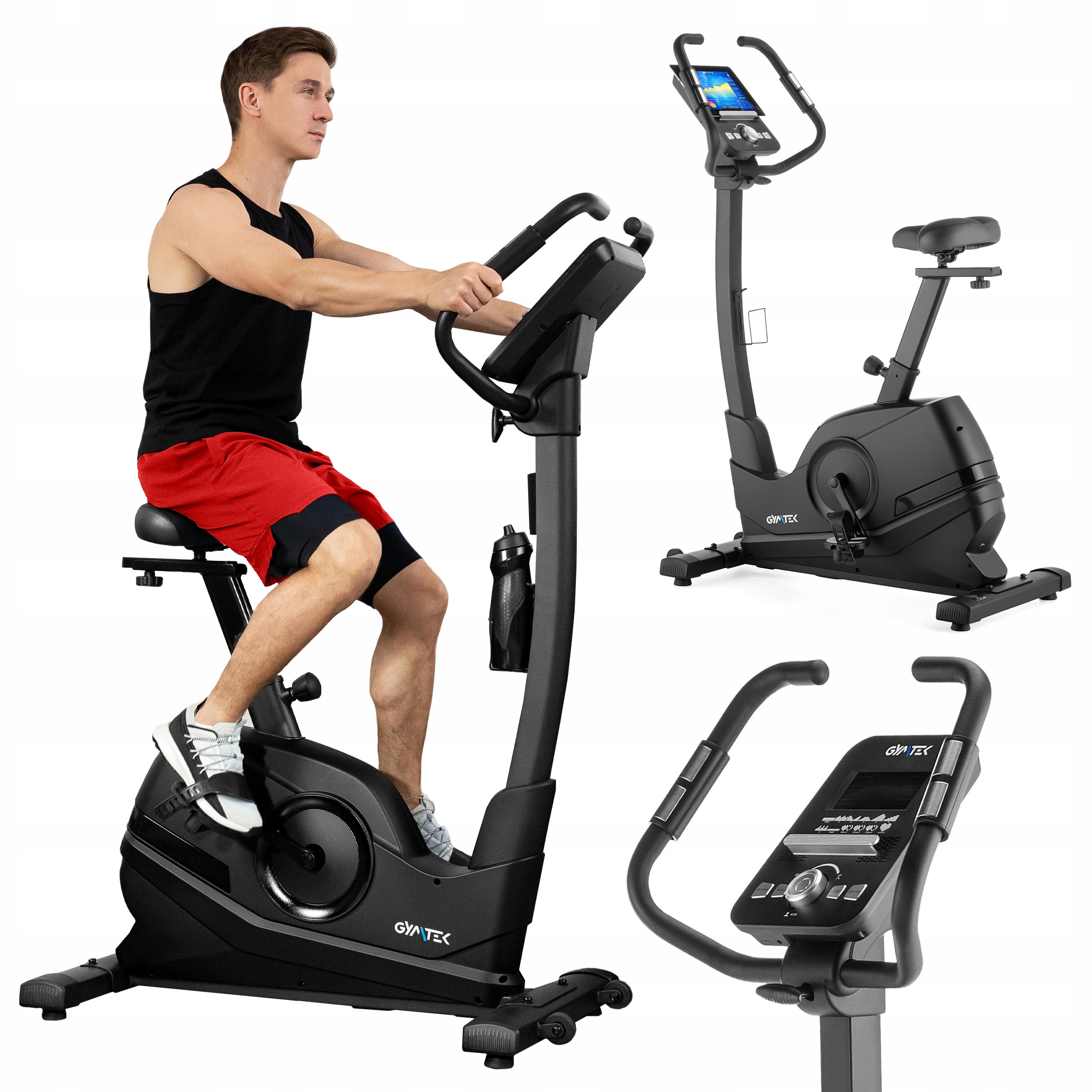 Elektromagnetické Stacionární Tréninkové Kolo Pro Fitness Cvičení Gymtek