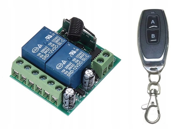 Zdalne sterowanie 2 kanały radiolinia pilot Producent AMT