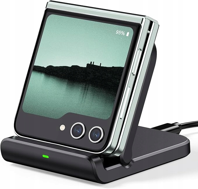 Ładowarka indukcyjna do Samsung Flip, składana czarna SwanScout 10 W