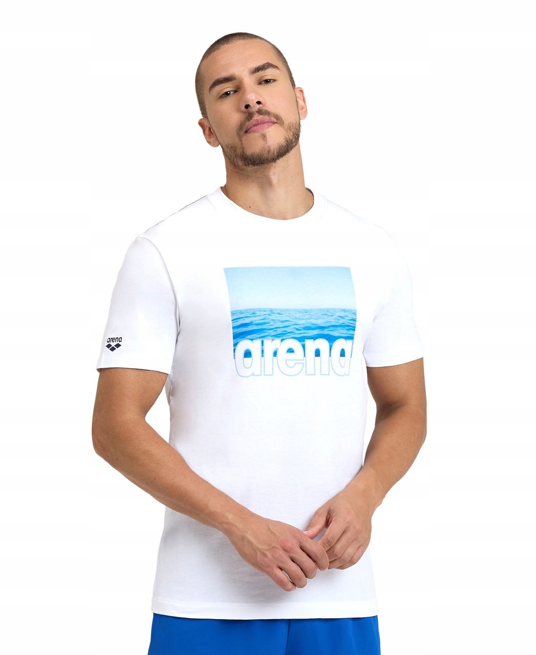 Tričko Pánské tričko Arena Solid Cotton vel XXL