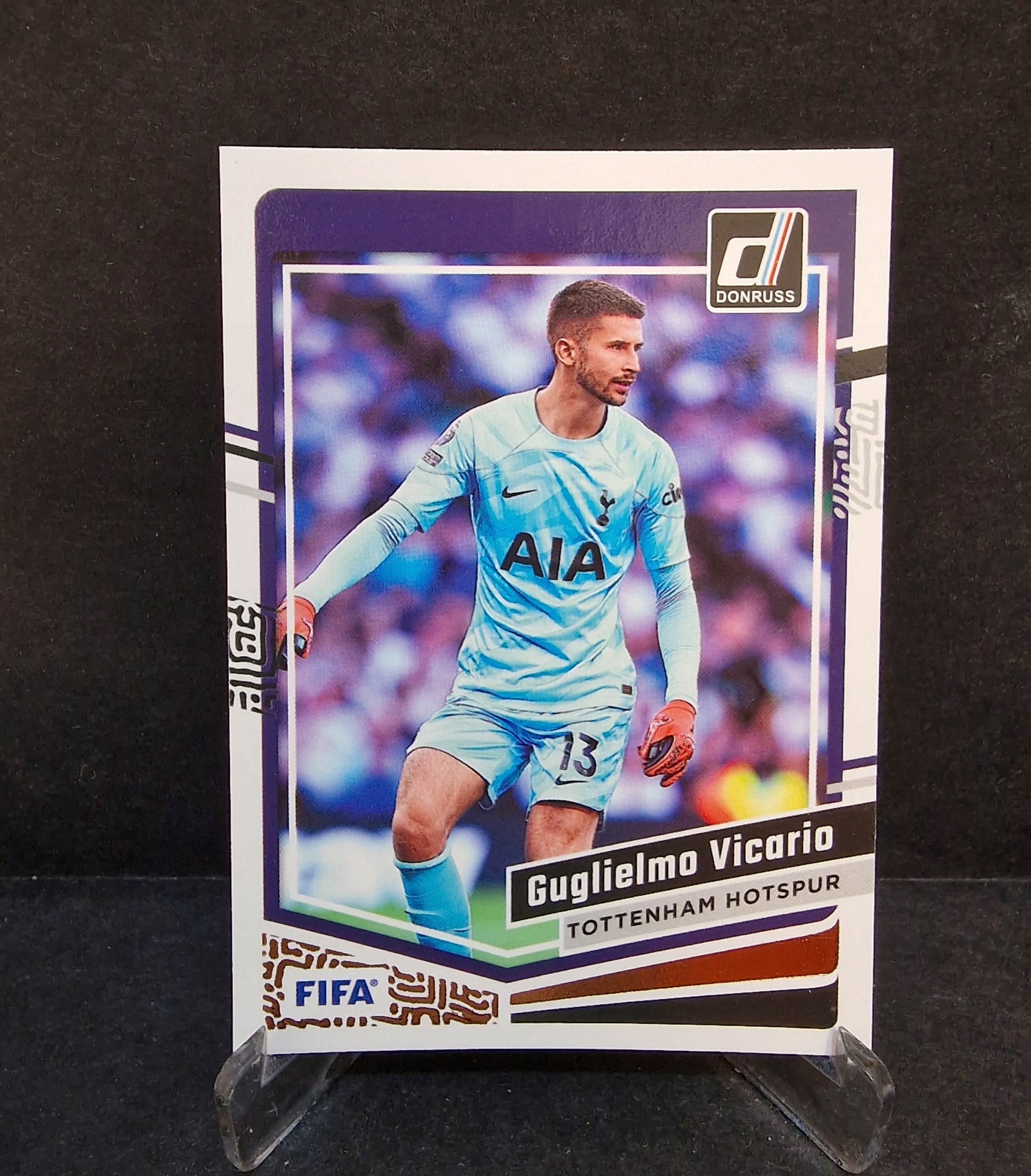 2023-24 Panini Donruss Guglielmo Vicario Tottenham OC19
