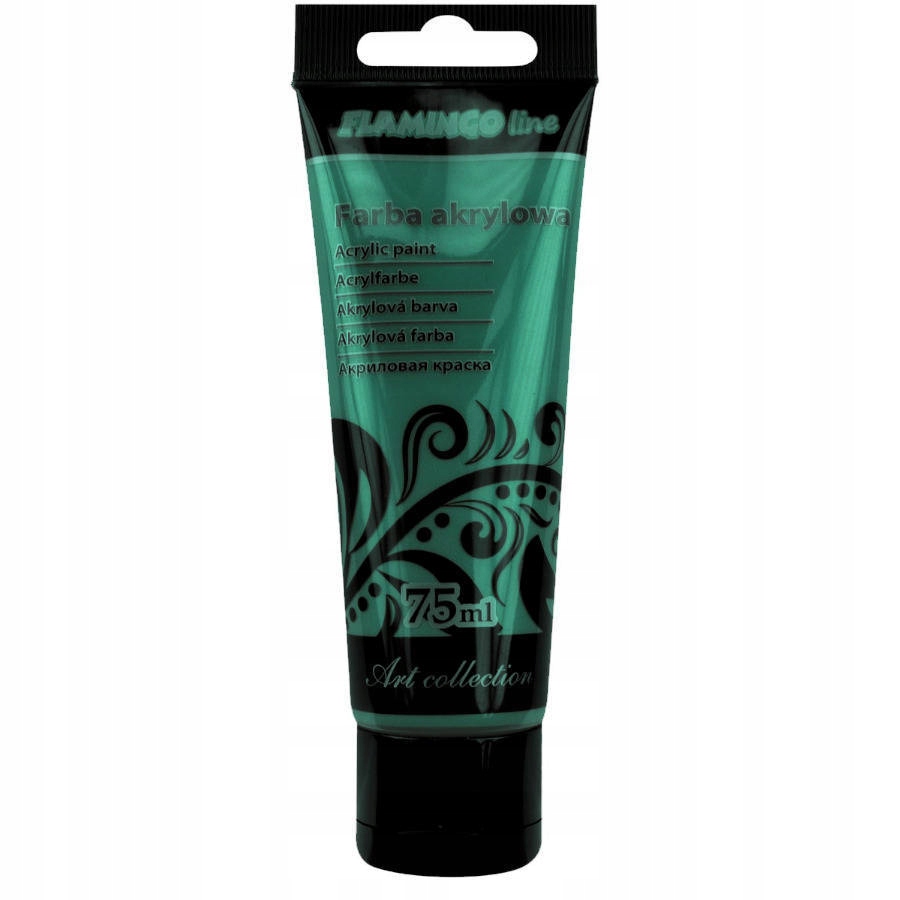 

Farba akrylowa zielona perłowa w tubie tubka 75ml