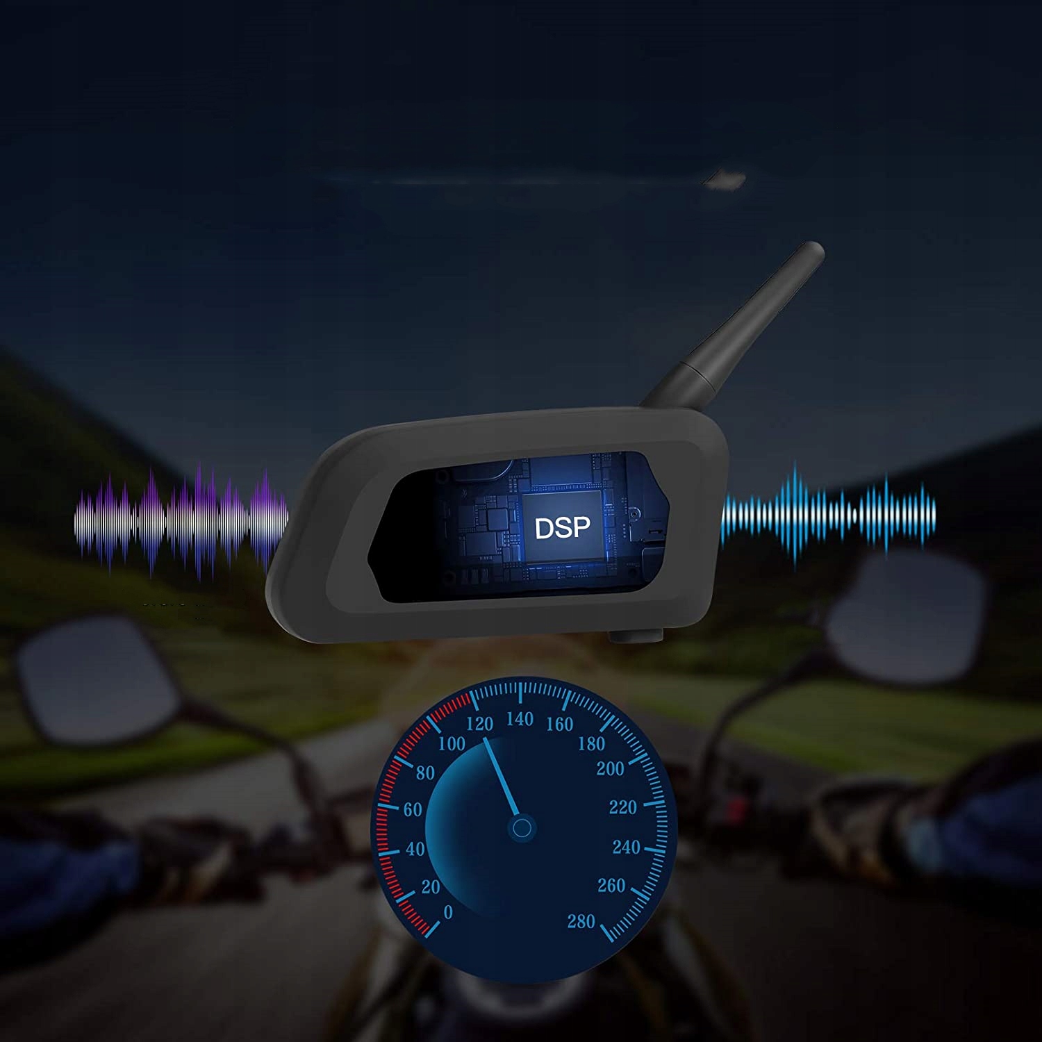 INTERKOM INTERCOM MOTOCYKLOWY EJEAS V6 PRO 1200M Liczba zestawów na 1 kask