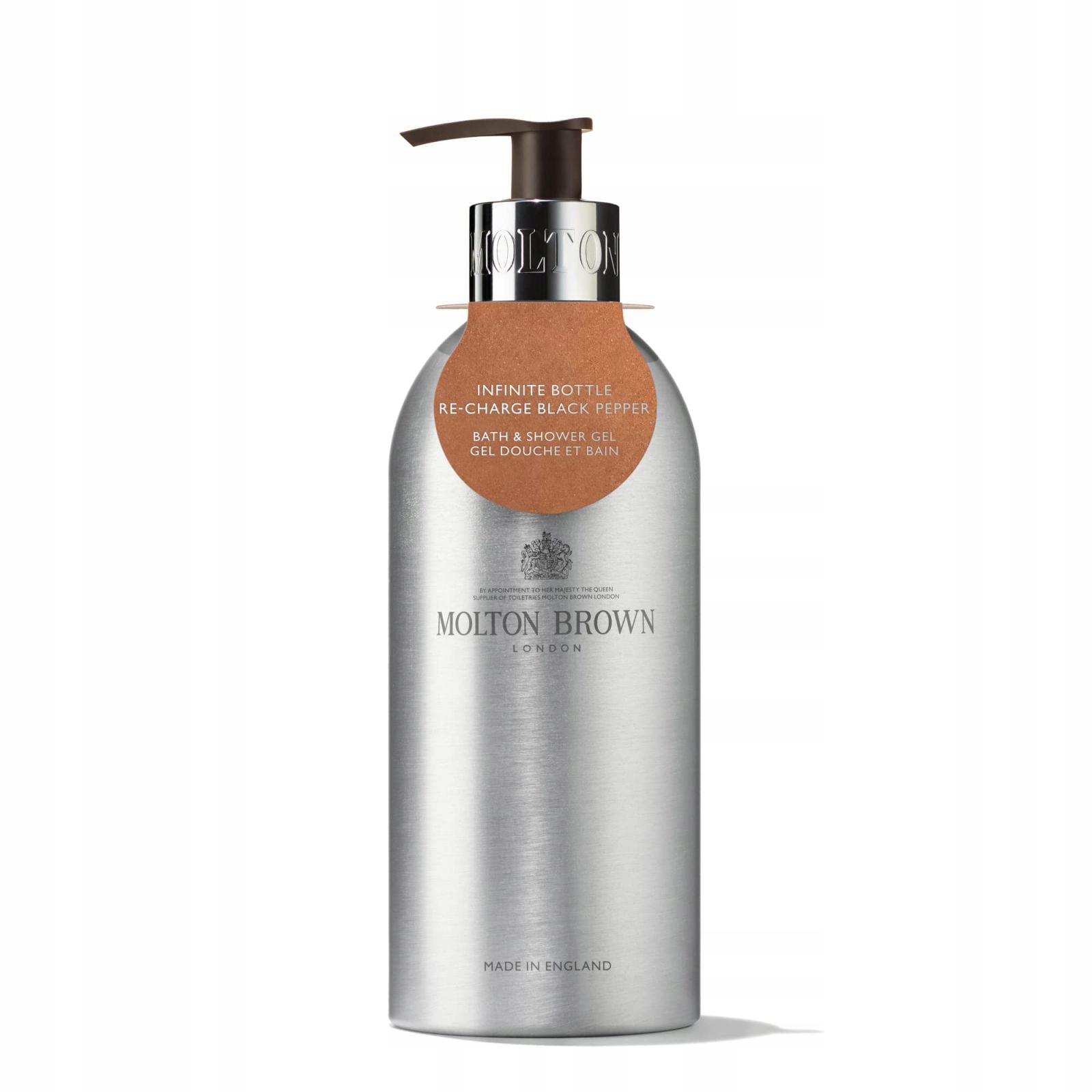 Molton Brown Re-charge Sprchový A Koupelový Gel S Černým Pepřem (nekonečná Lahev) 4