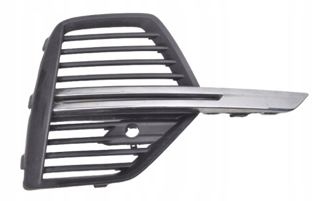 Volvo XC60 2017- Mřížka Nárazníku Atrapa Pravá Nová Černá Chromová Lišta