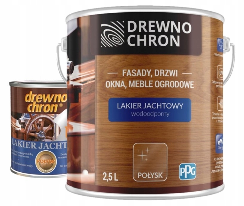

Drewnochron Lakier Jachtowy 2,5L Połysk
