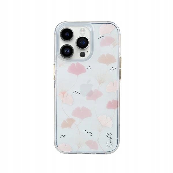 Etui do iPhone 14 Pro Uniq Coehl Meadow Różowe