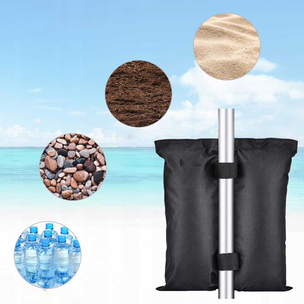 4X TORBA NA OBCIĄŻNIKI NAMIOTU, TORBY NA PIASEK DO ALTANY Z BALDACHIMEM Kod producenta Worki z piaskiem do markiz