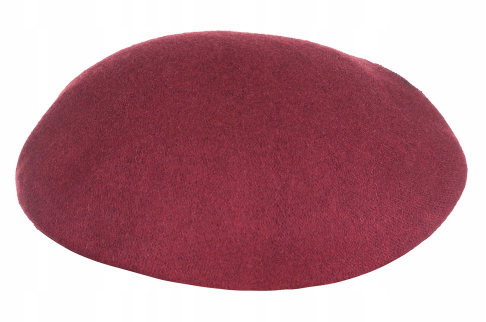 BERET Tłoczony SIŁ SPECJALNYCH z ORŁEM Bordowy 58 Wzór dominujący bez wzoru