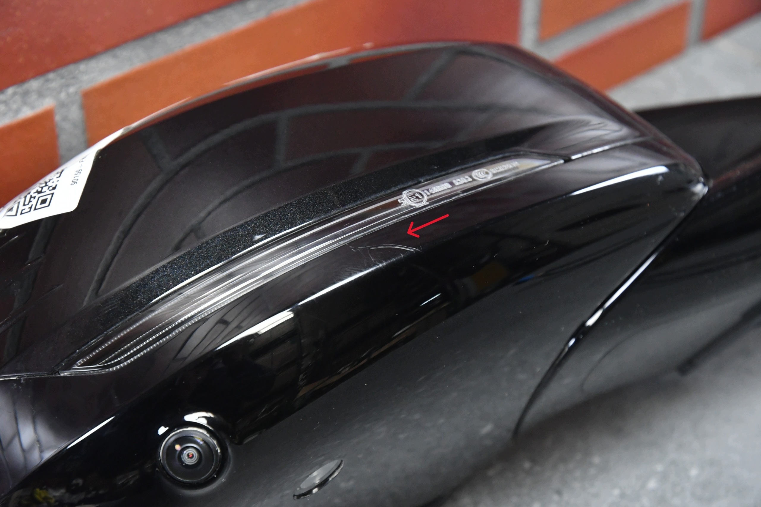 mirror right complete BMW 2 F74 RHD