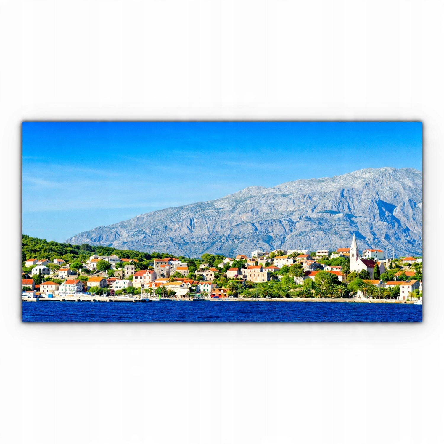 

Canvas na ramie na ścianę 120x60 Chorwacja Wyspa