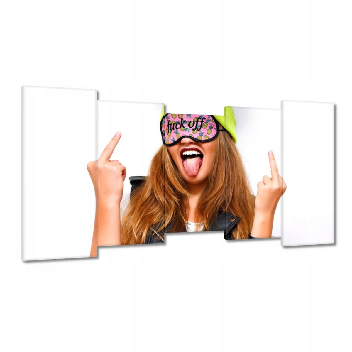 Obrazy 150x80 Fuck off Odprášit se