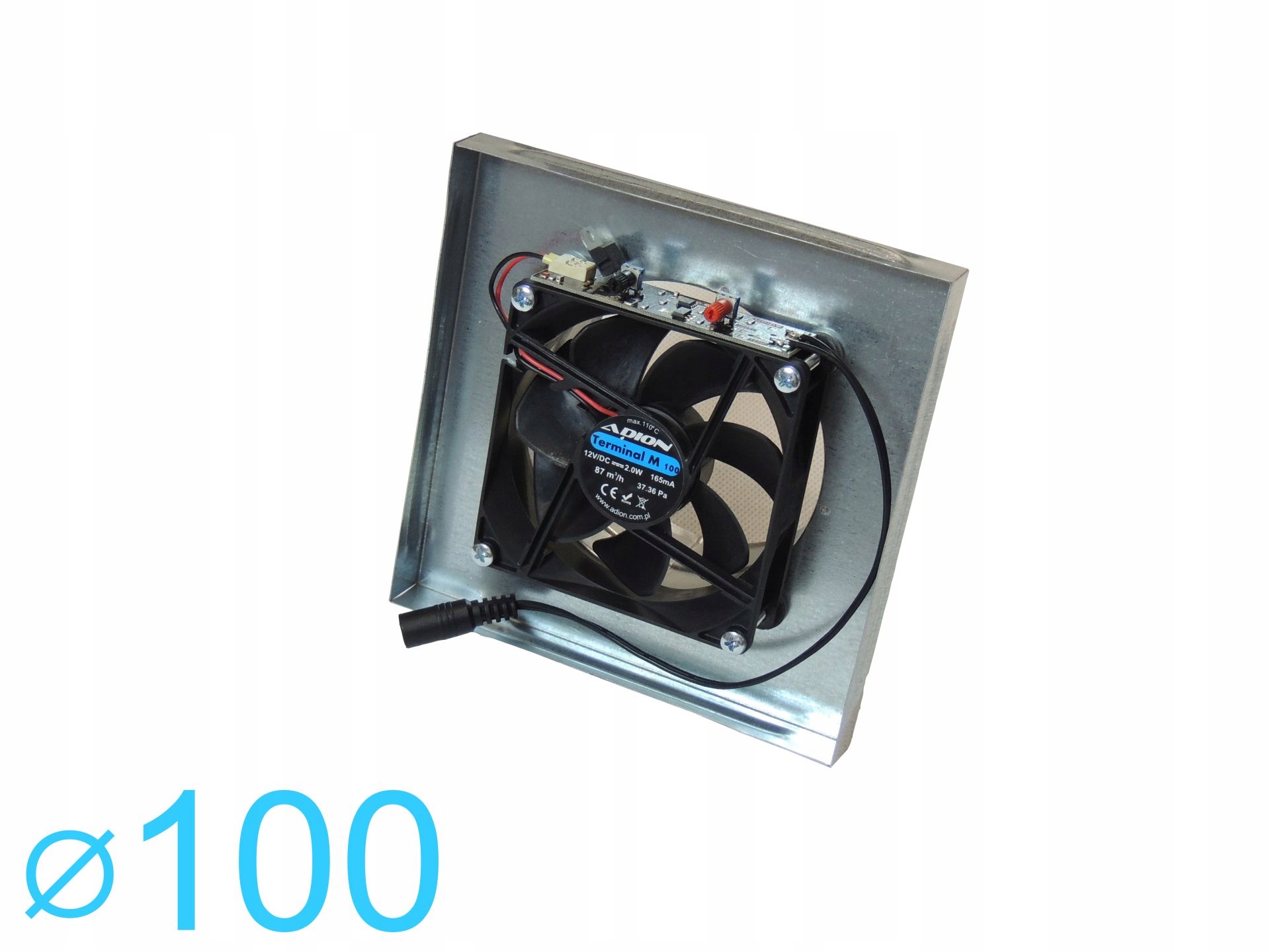WENTYLATOR KOMINKOWY TERMINAL S 100 RTO TURBINA Marka Adion