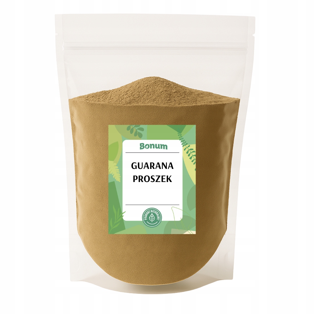 Guarana nanga v prášku 1 kg Bonum Energie Posílení Povzbuzení mletá!