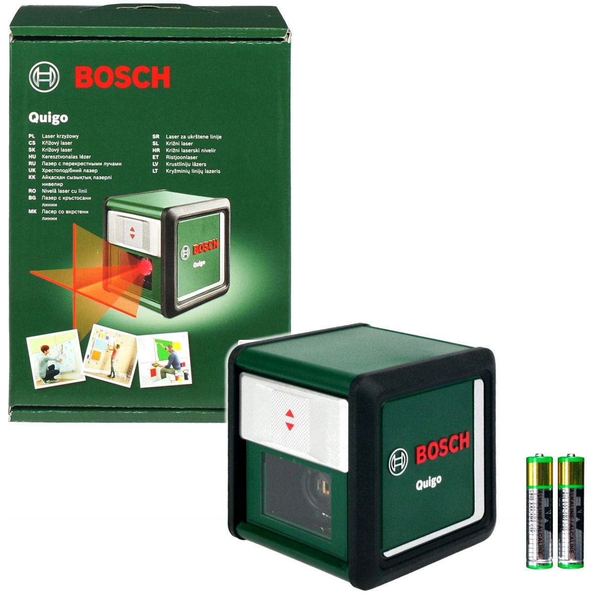 LASER KRZYŻOWY PCL QUIGO BOSCH