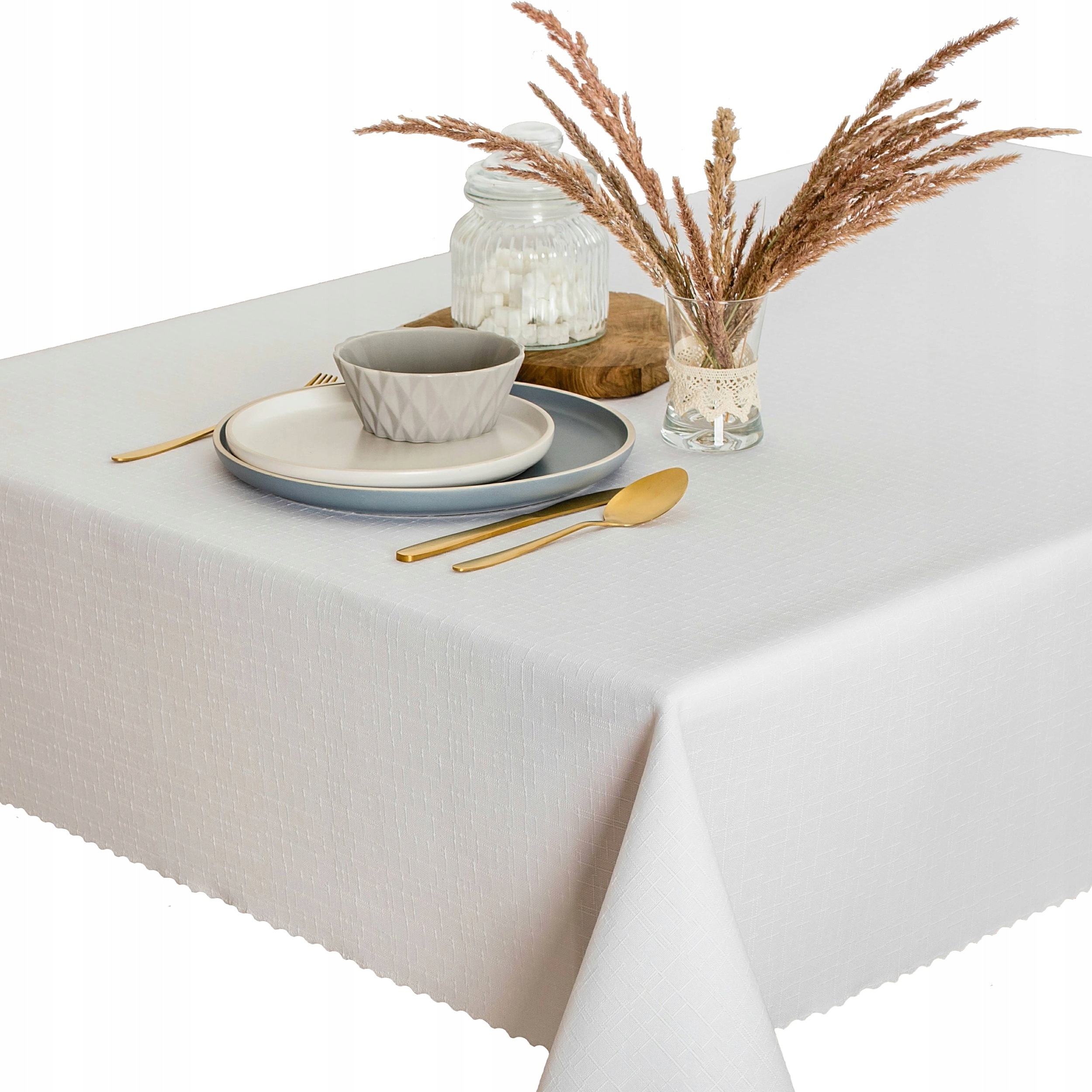 

Obrus plamoodporny premium U3 Vera biały 140x240