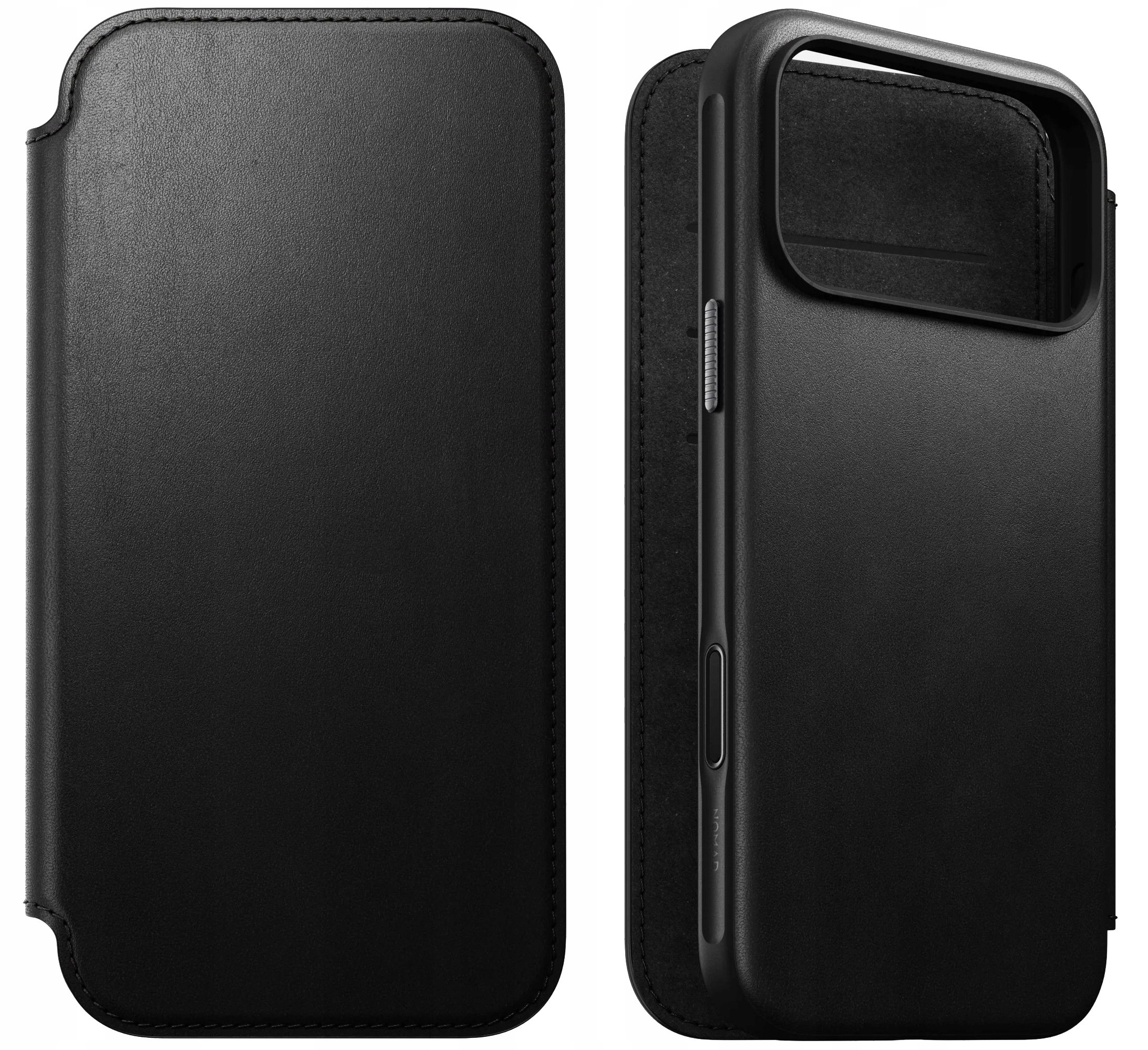 Nomad Modern Leather Folio MagSafe puzdro na knihy pre iPhone 17 Pro