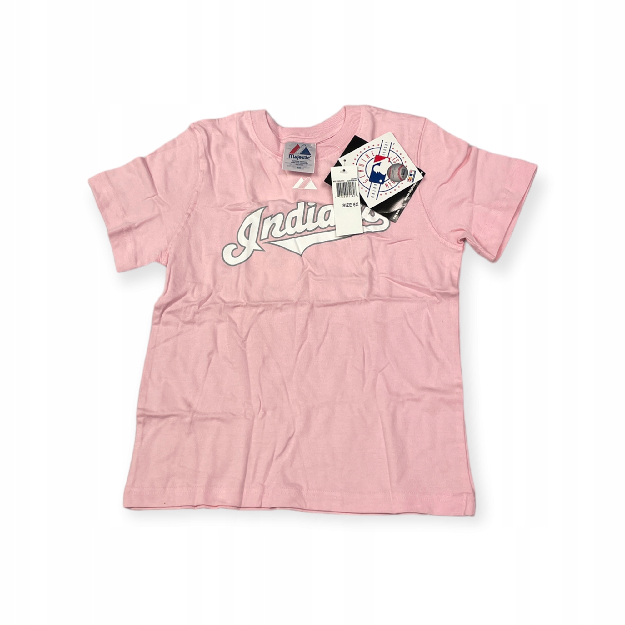 Koszulka T-shirt dziewczęca Majestic 24 Sizemore Indians Mlb 6 lat