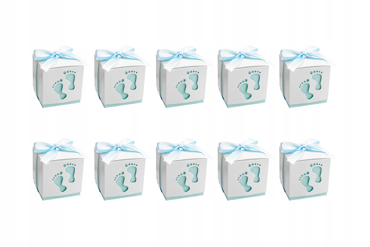 

Pudełeczka Baby Shower dla gości mały upominek x10