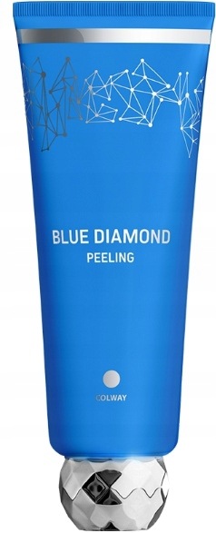 Modrý Diamantový Peeling Colway – Peeling Na Obličej