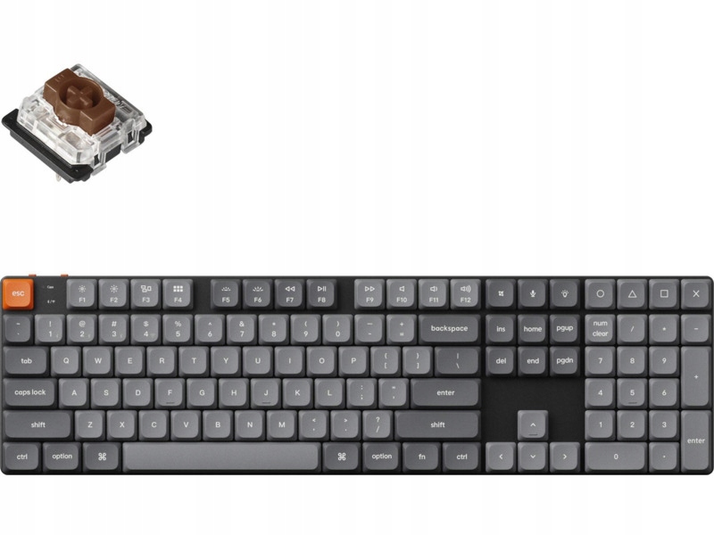 Klawiatura Keychron K5 Max Qmk/via Wireless Custom Mechanical Brown Switch