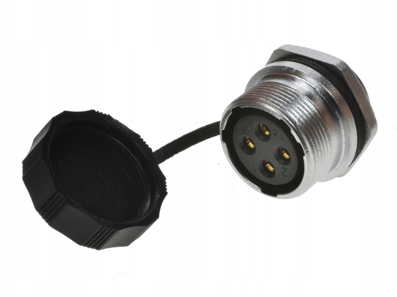 

Gniazdo 4 pin 2,5mm2 IP67 25A 500V Weipu