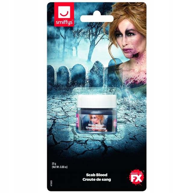 

Farbka makeup Strupy Krwi wampir Zombie makijaż