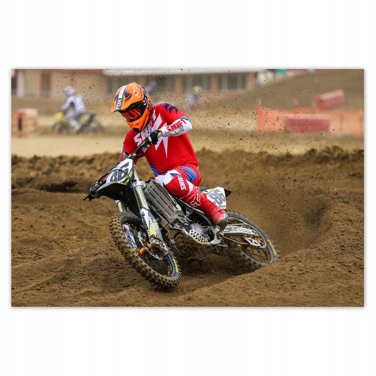 Plakáty 200x135 MotoCross Motocykl Pneumatiky