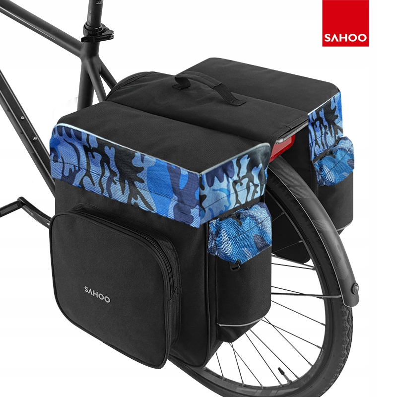 Sakwa na bagażnik, podwójna, Sahoo