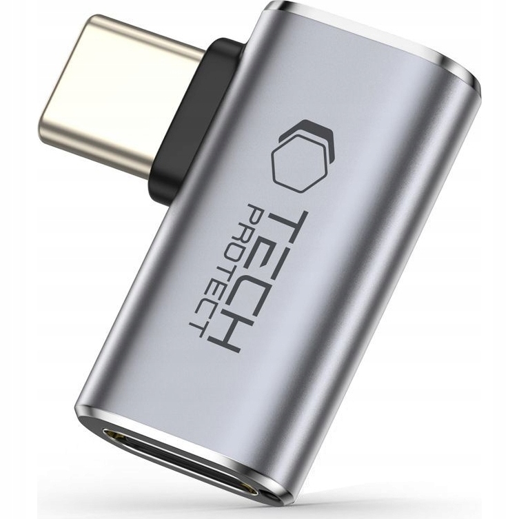Adapter kątowy, przejściówka Tech-Protect Usb-c do Usb-c 100W 40Gbps szybki
