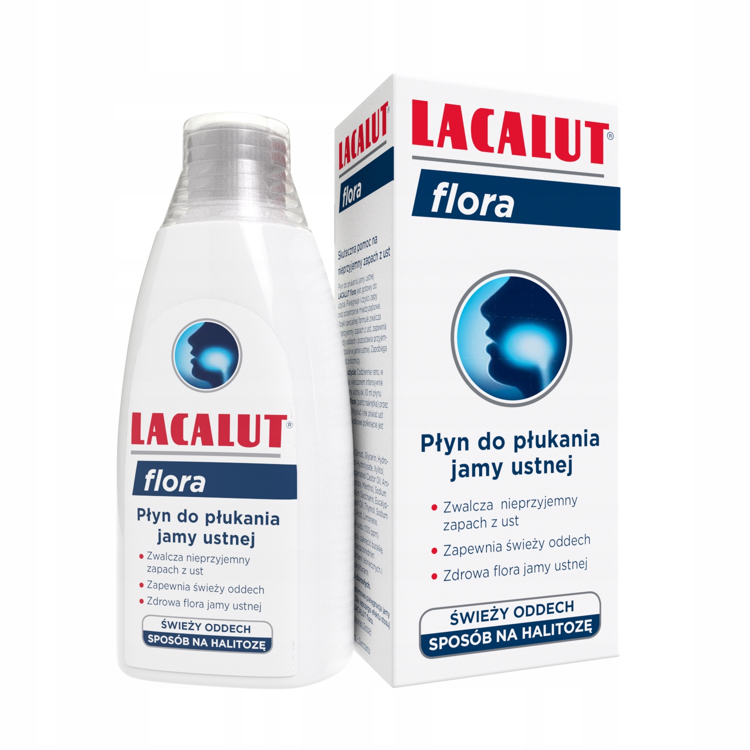 

Lacalut Flora Płyn Do Higieny Jamy Ustnej Świeży