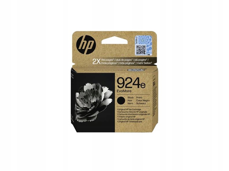 Atrament Hp EvoMore 924e Ink Cartridge 4K0V0NE čierny (black)