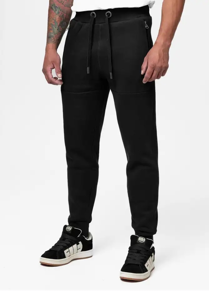 Tepláky Small Logo Hd, Tlusté, Černé XXL